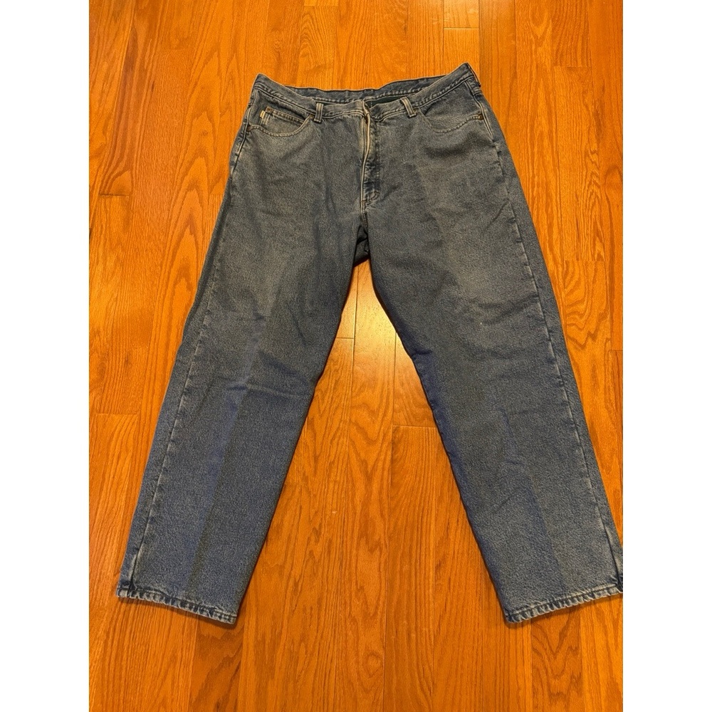 L.L. Bean fleece lined Relaxed Fit Blue Jeans
